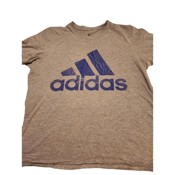 Adidas Amplifier Tee Shirt‎ Athletic Training Gym Casual Logo Small - Picture 1 of 3